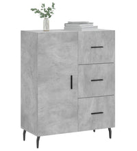 Sideboard Betongrau 69,5x34x90 cm Holzwerkstoff