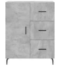 Sideboard Betongrau 69,5x34x90 cm Holzwerkstoff