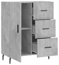 Sideboard Betongrau 69,5x34x90 cm Holzwerkstoff