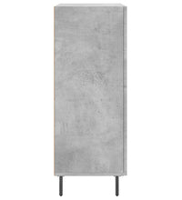 Sideboard Betongrau 69,5x34x90 cm Holzwerkstoff
