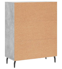 Sideboard Betongrau 69,5x34x90 cm Holzwerkstoff