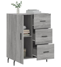 Sideboard Grau Sonoma 69,5x34x90 cm Holzwerkstoff