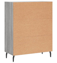 Sideboard Grau Sonoma 69,5x34x90 cm Holzwerkstoff