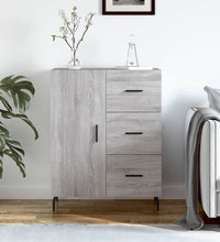 Sideboard Grau Sonoma 69,5x34x90 cm Holzwerkstoff