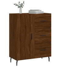 Sideboard Braun Eichen-Optik 69,5x34x90 cm Holzwerkstoff