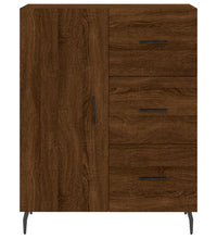 Sideboard Braun Eichen-Optik 69,5x34x90 cm Holzwerkstoff