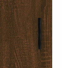 Sideboard Braun Eichen-Optik 69,5x34x90 cm Holzwerkstoff