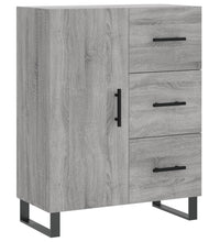 Sideboard Grau Sonoma 69,5x34x90 cm Holzwerkstoff