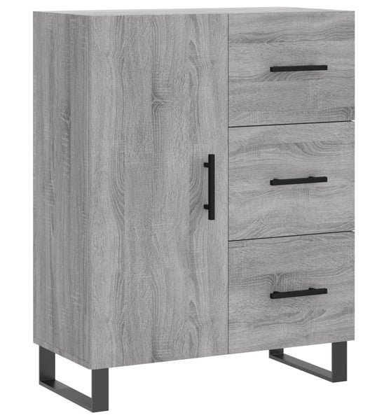 Sideboard Grau Sonoma 69,5x34x90 cm Holzwerkstoff