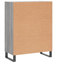 Sideboard Grau Sonoma 69,5x34x90 cm Holzwerkstoff