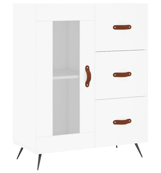Sideboard Weiß 69,5x34x90 cm Holzwerkstoff