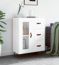 Sideboard Weiß 69,5x34x90 cm Holzwerkstoff