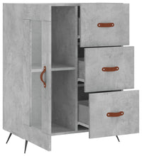 Sideboard Betongrau 69,5x34x90 cm Holzwerkstoff