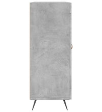 Sideboard Betongrau 69,5x34x90 cm Holzwerkstoff