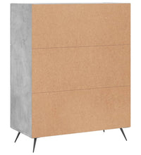 Sideboard Betongrau 69,5x34x90 cm Holzwerkstoff