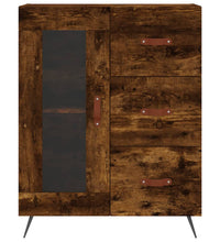 Sideboard Räuchereiche 69,5x34x90 cm Holzwerkstoff