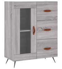 Sideboard Grau Sonoma 69,5x34x90 cm Holzwerkstoff