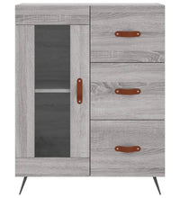 Sideboard Grau Sonoma 69,5x34x90 cm Holzwerkstoff