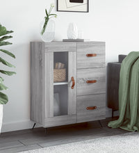 Sideboard Grau Sonoma 69,5x34x90 cm Holzwerkstoff