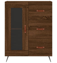 Sideboard Braun Eichen-Optik 69,5x34x90 cm Holzwerkstoff