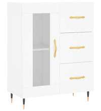 Sideboard Weiß 69,5x34x90 cm Holzwerkstoff
