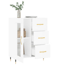 Sideboard Weiß 69,5x34x90 cm Holzwerkstoff