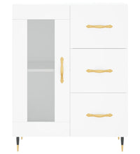 Sideboard Weiß 69,5x34x90 cm Holzwerkstoff