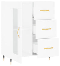 Sideboard Weiß 69,5x34x90 cm Holzwerkstoff
