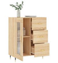Sideboard Sonoma-Eiche 69,5x34x90 cm Holzwerkstoff