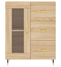 Sideboard Sonoma-Eiche 69,5x34x90 cm Holzwerkstoff