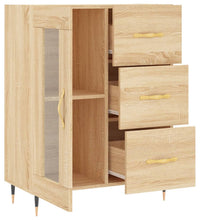 Sideboard Sonoma-Eiche 69,5x34x90 cm Holzwerkstoff