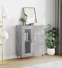 Sideboard Betongrau 69,5x34x90 cm Holzwerkstoff