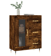 Sideboard Räuchereiche 69,5x34x90 cm Holzwerkstoff