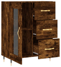 Sideboard Räuchereiche 69,5x34x90 cm Holzwerkstoff