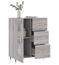 Sideboard Grau Sonoma 69,5x34x90 cm Holzwerkstoff