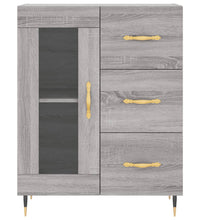 Sideboard Grau Sonoma 69,5x34x90 cm Holzwerkstoff