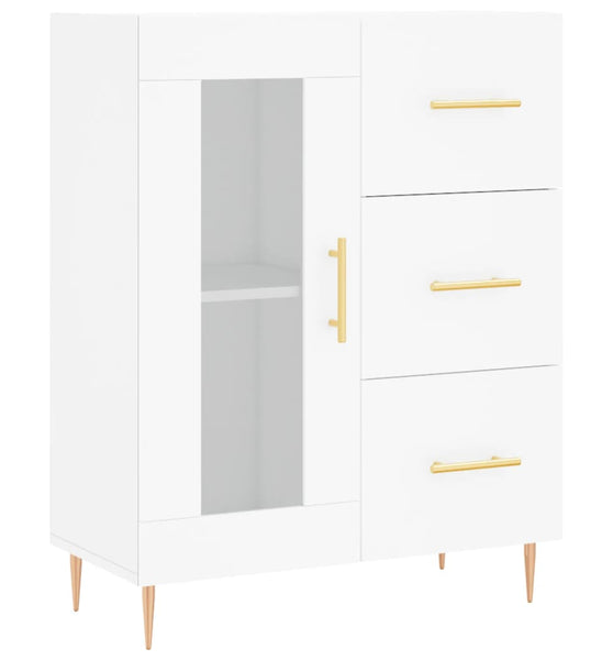 Sideboard Weiß 69,5x34x90 cm Holzwerkstoff