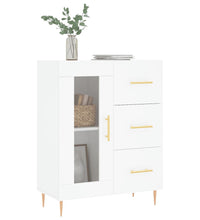 Sideboard Weiß 69,5x34x90 cm Holzwerkstoff