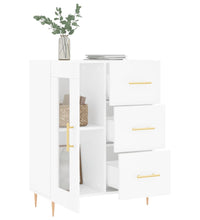 Sideboard Weiß 69,5x34x90 cm Holzwerkstoff