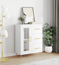 Sideboard Weiß 69,5x34x90 cm Holzwerkstoff