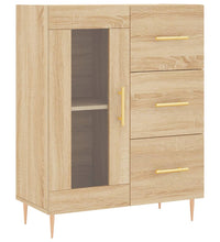 Sideboard Sonoma-Eiche 69,5x34x90 cm Holzwerkstoff