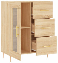 Sideboard Sonoma-Eiche 69,5x34x90 cm Holzwerkstoff