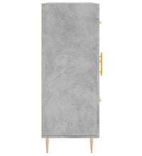 Sideboard Betongrau 69,5x34x90 cm Holzwerkstoff