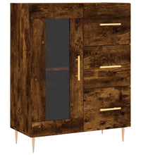 Sideboard Räuchereiche 69,5x34x90 cm Holzwerkstoff