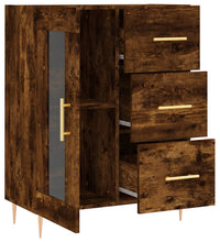 Sideboard Räuchereiche 69,5x34x90 cm Holzwerkstoff