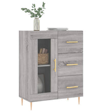 Sideboard Grau Sonoma 69,5x34x90 cm Holzwerkstoff