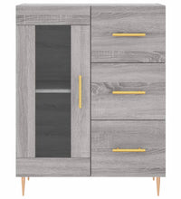 Sideboard Grau Sonoma 69,5x34x90 cm Holzwerkstoff