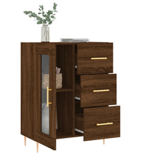 Sideboard Braun Eichen-Optik 69,5x34x90 cm Holzwerkstoff