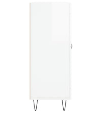 Sideboard Hochglanz-Weiß 69,5x34x90 cm Holzwerkstoff
