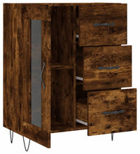 Sideboard Räuchereiche 69,5x34x90 cm Holzwerkstoff